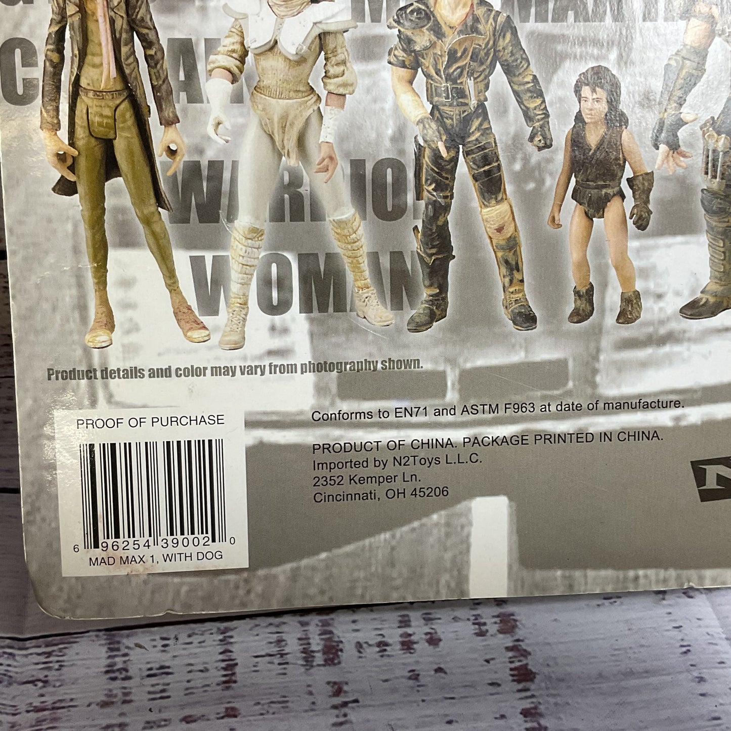 NEW N2 Toys Mad Max 1 The Road Warrior Max Action Figurine