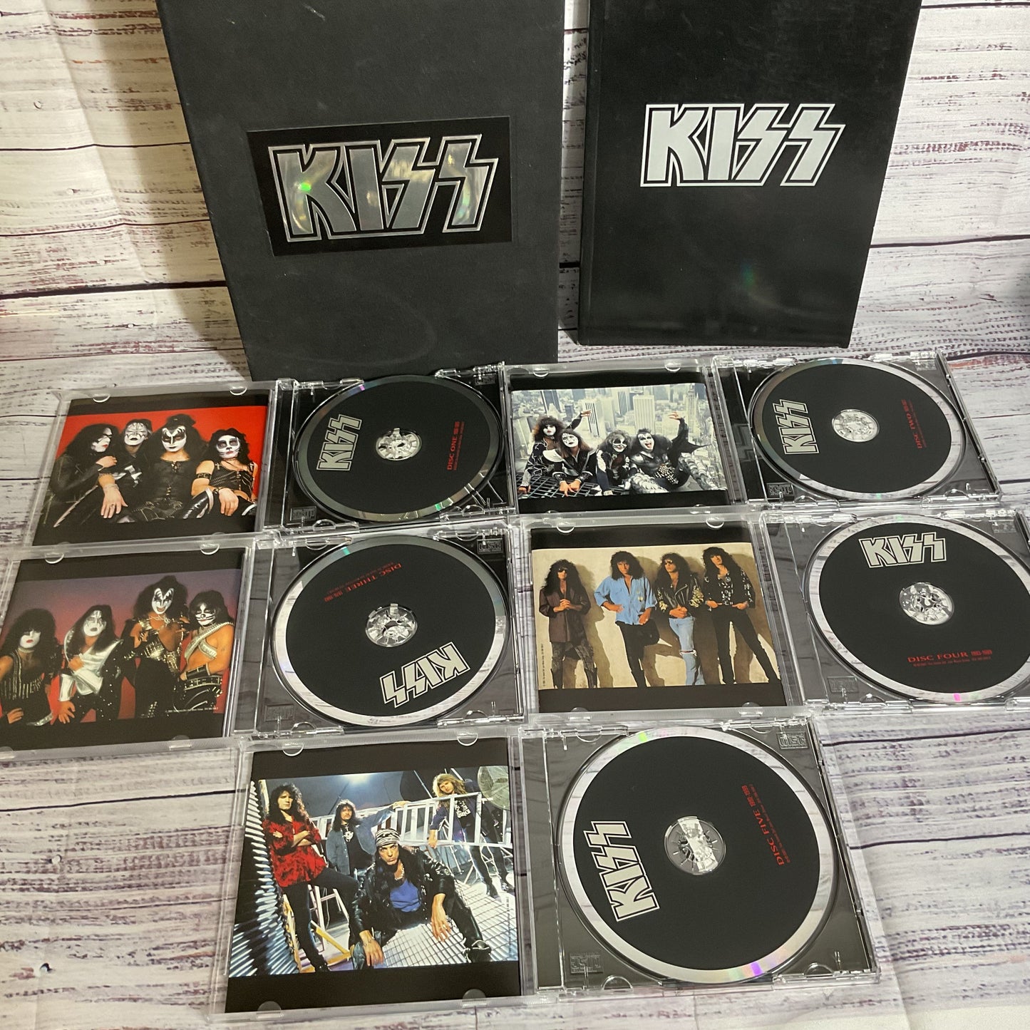 KISS The Definitive Collection (2001) 5-CD Limited Edition Box Set