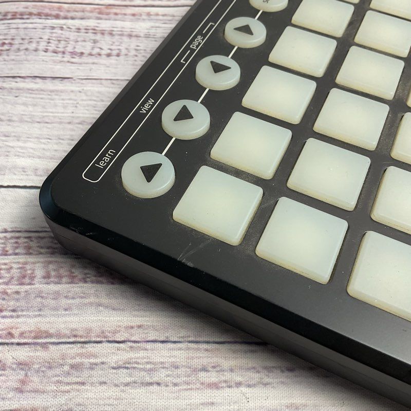 Novation Ableton Launchpad Mk 1 Black Midi Pad Controller w/ Cord *UNTESTED*
