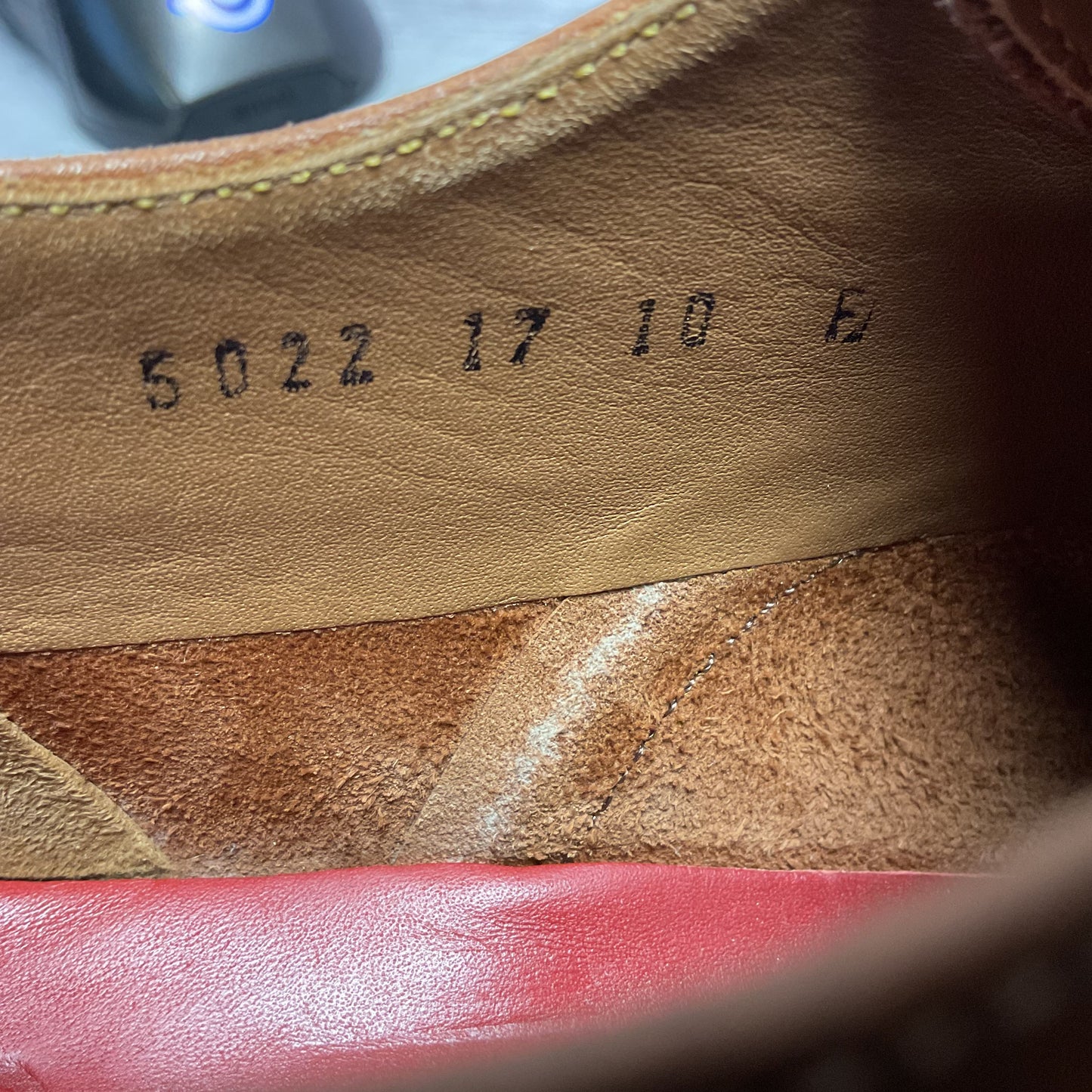 Grenson Brown Derby Dress Shoe Men 10