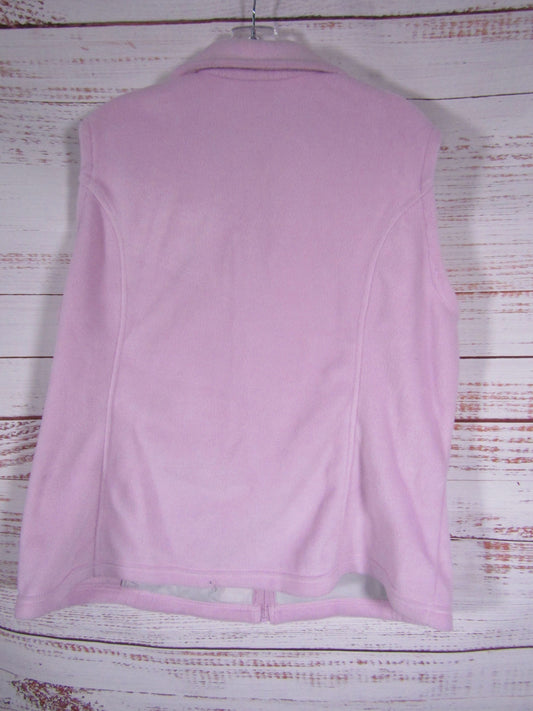 Columbia Benton Springs Women's Pink Full Zip Vest Size XXL