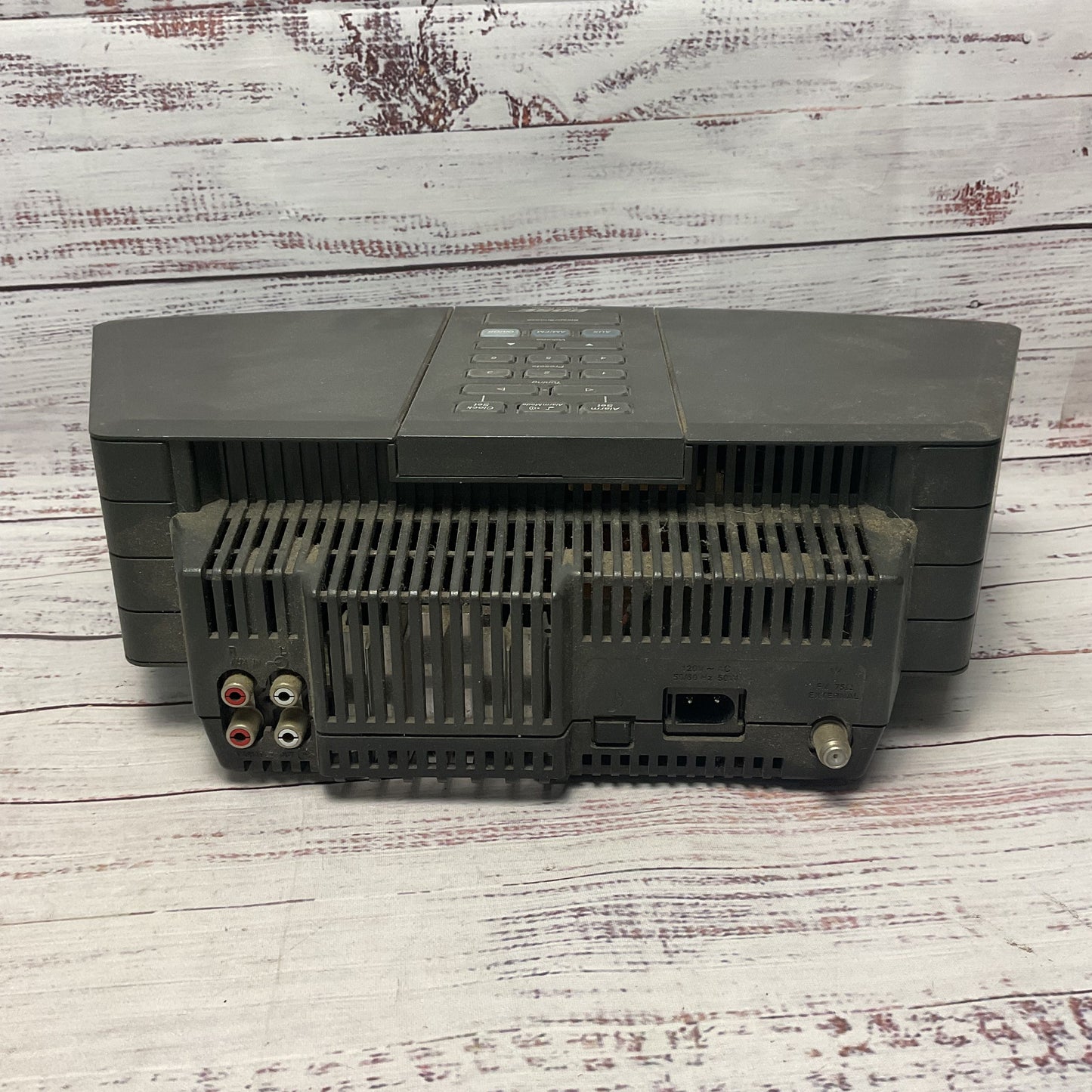Bose Wave Radio AWR1G1 Black Clock Radio Tested Working. No Power Cord