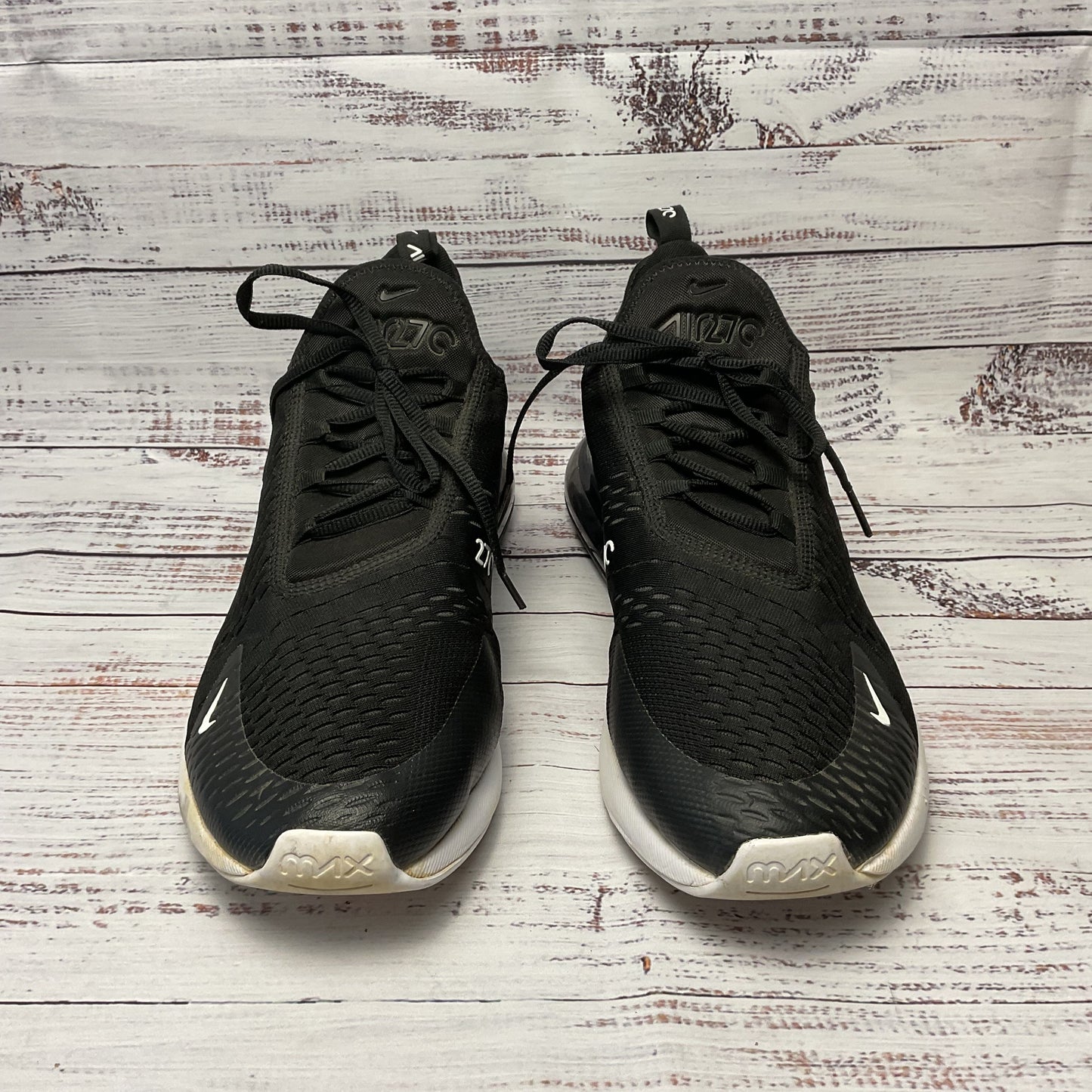 Nike Air Max 270 Black Anthracite Sneaker Athletic Shoe AH8050-002 Men Size15