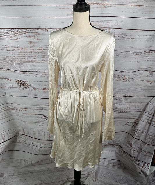 NWT Women's Dissh Charli Pearl Satin Slip Mini Dress Size 14 Retail $149