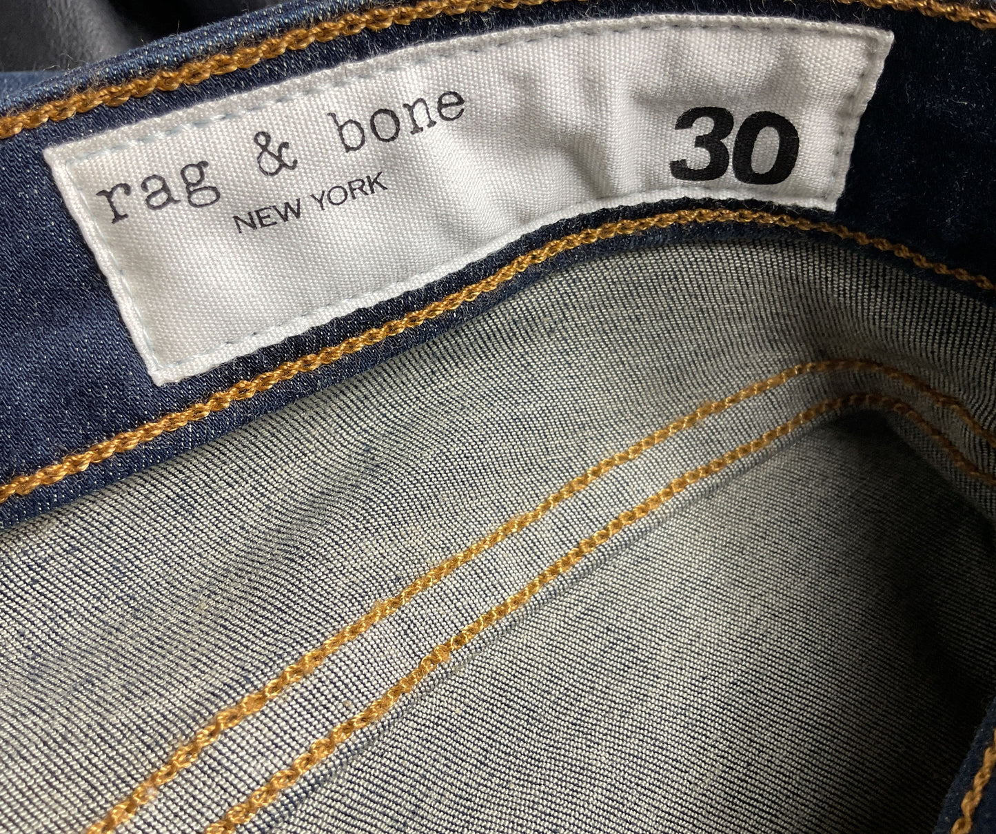 Rag & Bone Cate Mid Rise Ankle Skinny Jeans Blue 30