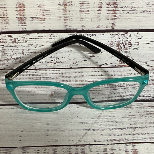 VALENTINO V2677 442 Two Tone Blue/Black Eyeglasses- 52[ ]17 135 (FRAMES ONLY)