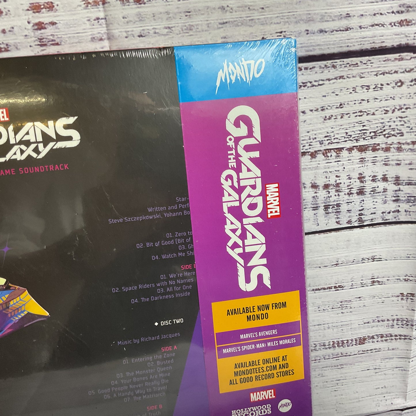 NEW MARVEL Guardians Of The Galaxy Official Mondo Video Game Soundtrack 2X Vinyl
