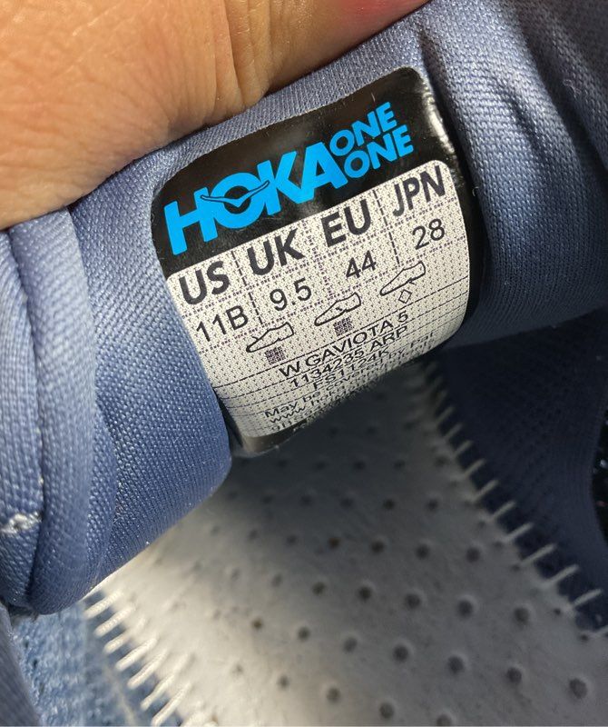 Hoka Gaviota 5 Women's Size 11B Anchor Grapefruit Stability Running Shoes