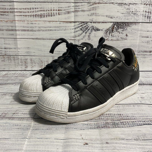 Adidas Punk Superstar Black Studded Alternative Sneaker Size 5W