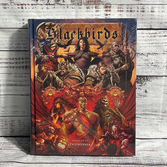 NEW SEALED Blackbirds Tabletop RPG Powered By Zweihander