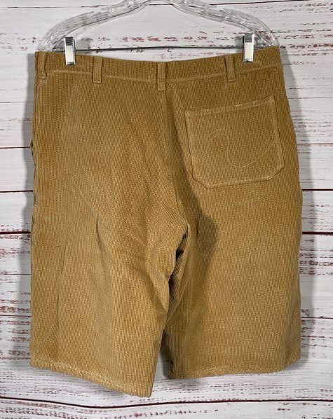 ERL Corduroy Woven Casual Shorts Beige XL