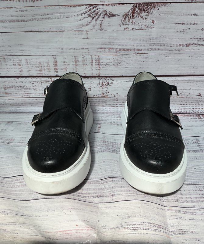 Men's Girotti Double Monk Strap Sneakers Size 43/US 10 Retail $340