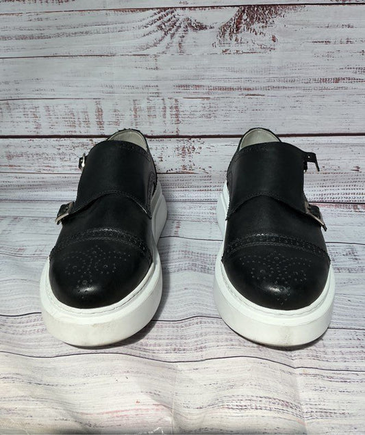 Men's Girotti Double Monk Strap Sneakers Size 43/US 10 Retail $340