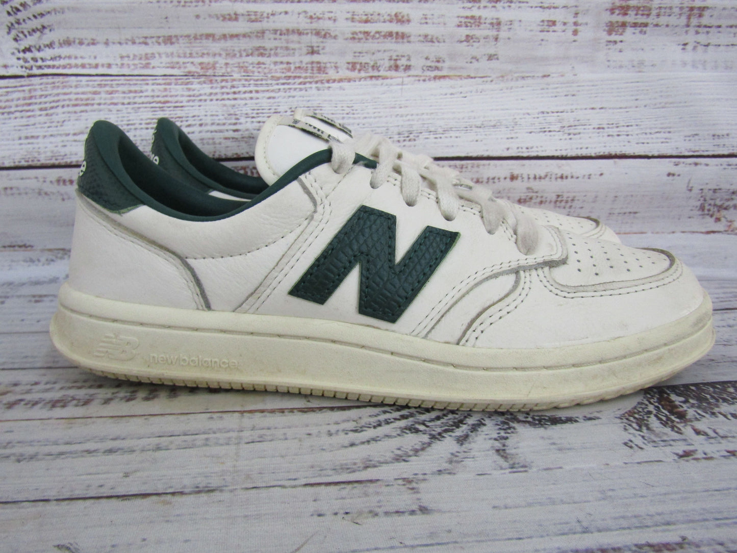 New Balance Aime Leon Dore T500 Women's White Leather Low Top Sneakers CT500AC1