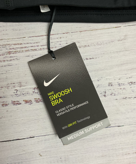 NWT Nike Black Swoosh Sports Bra - Size Small