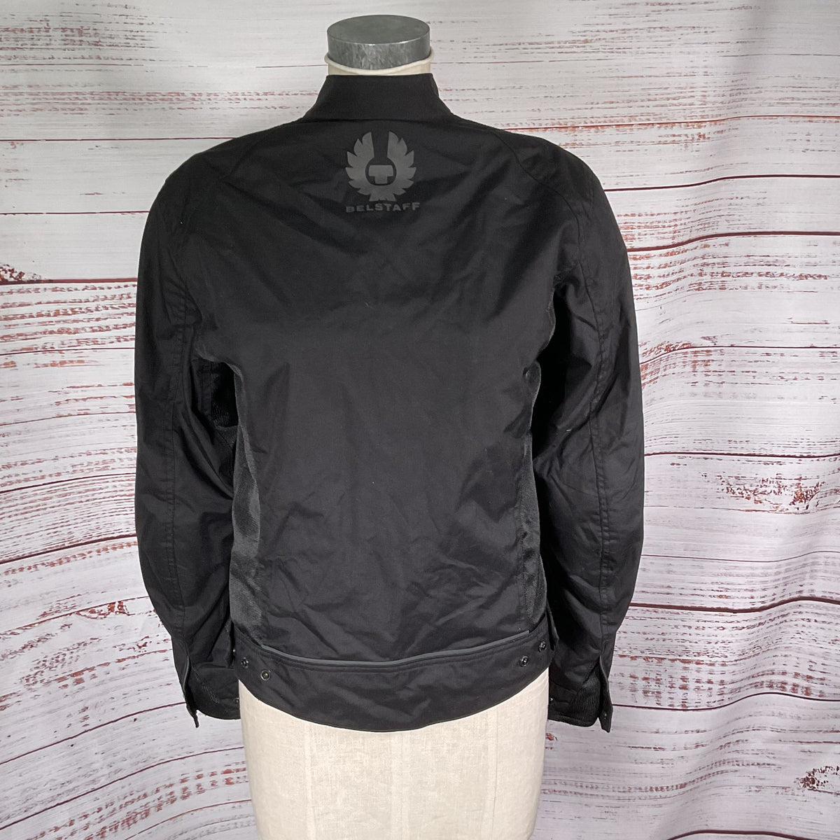 BELSTAFF Temple Men's Black Mesh Motorcycle Jacket - SZ M