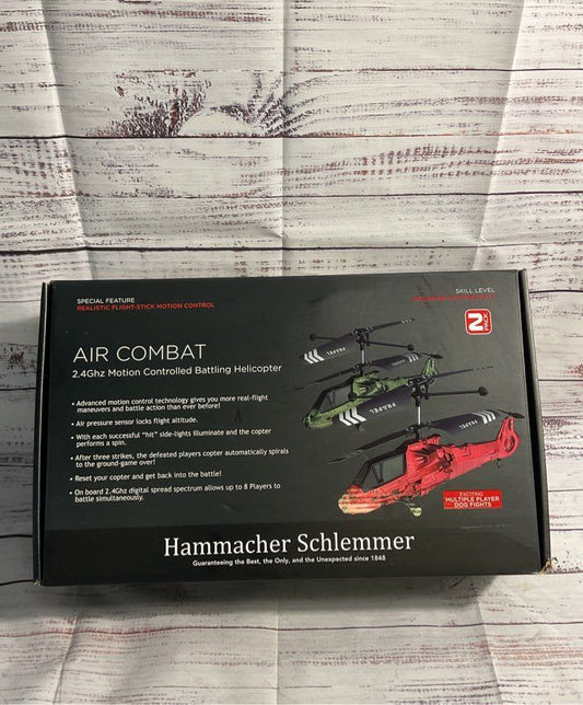 The Air Combat Battling Helicopters 2 Pack 2.4ghz Hammacher Schlemmer Motion