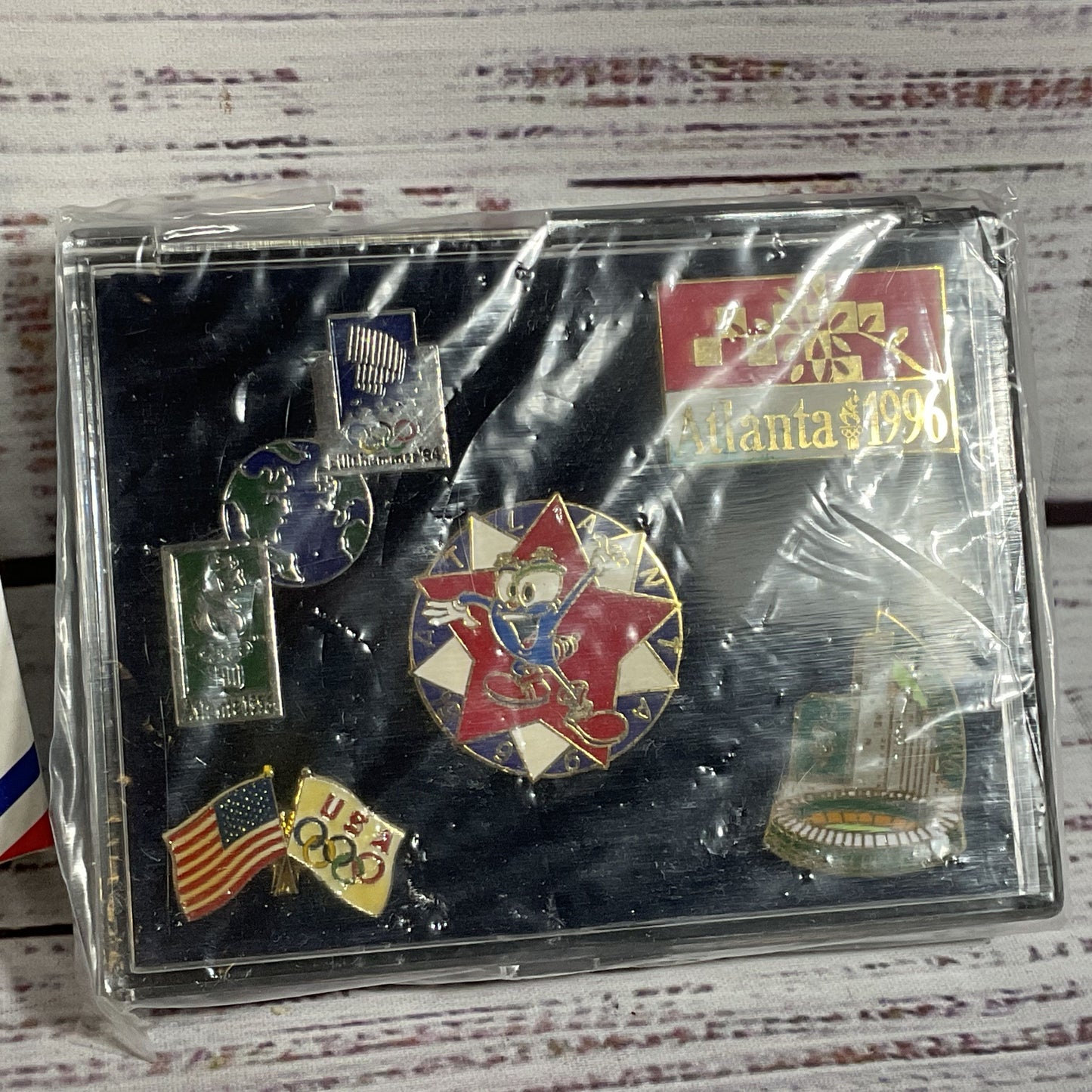 Ho Ho Art & Craft 1996 Atlanta Olympics Collector Pins- Set of 5