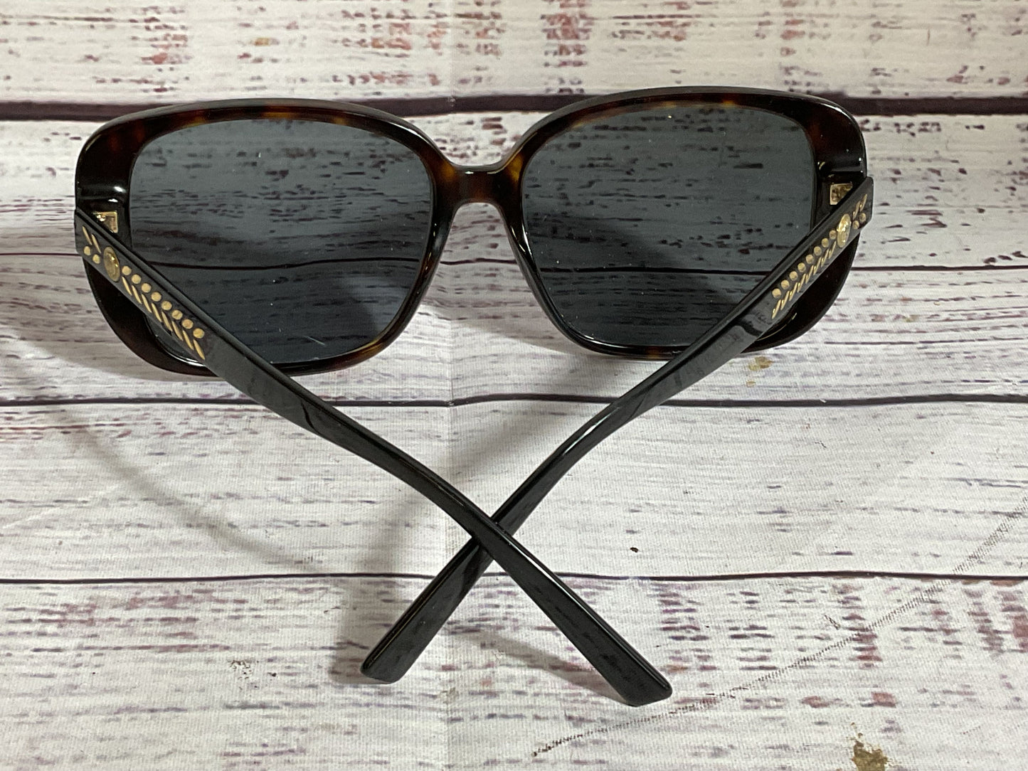 VERSACE 4357 Women's Black Oversized Sunglasses- 56[ ]16 140 (FRAMES ONLY)