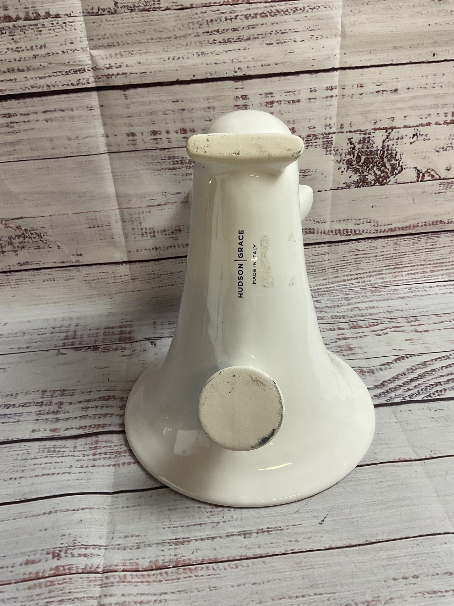 Hudson Grace Ceramic Horn Decorative Vase