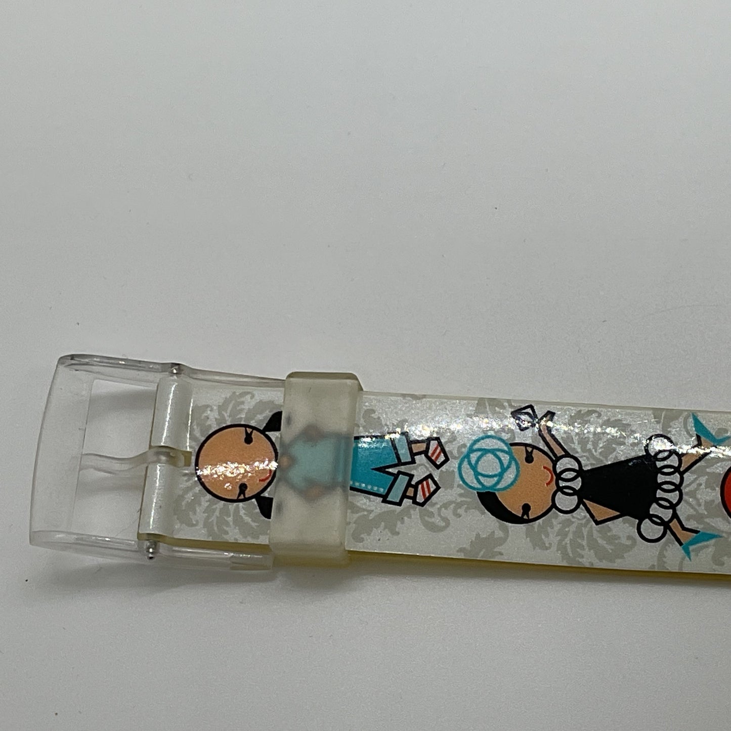 SWATCH Touch Game Dressin' Day STGK103 Watch- NEVER WORN- NEEDS BATTERY