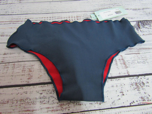 San Lorenzo Luisa Women's Blue Bikini Bottom Size M