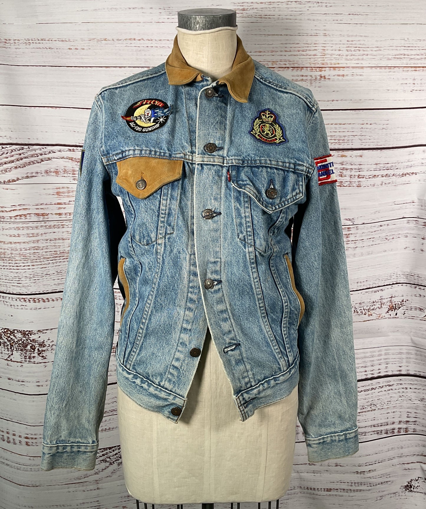 Levi Strauss Vintage Denim Jacket Blue 40L