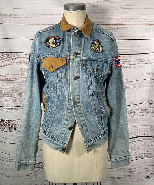 Levi Strauss Vintage Denim Jacket Blue 40L