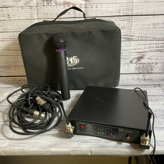 AUDIO TECHNICA ATW-R14 UHF DR-R4 Diversity Receiver with DR-T600 Microphone