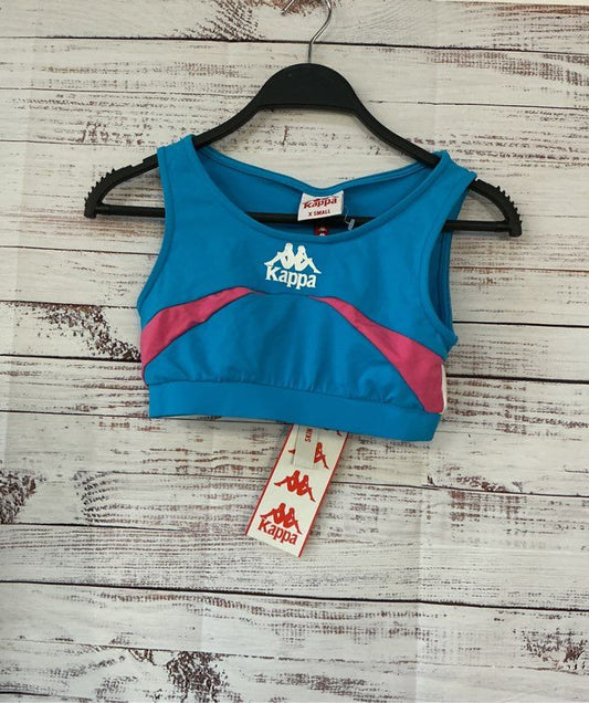 NWT Women's Kappa Blue/Pink Sports bra Size XS