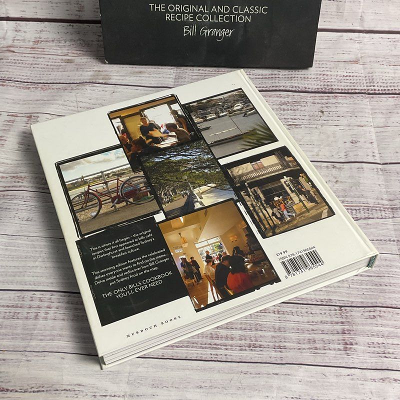 Bill's Sydney Food The Original Recipe Collection HC Cooking Book W/ Slipcase