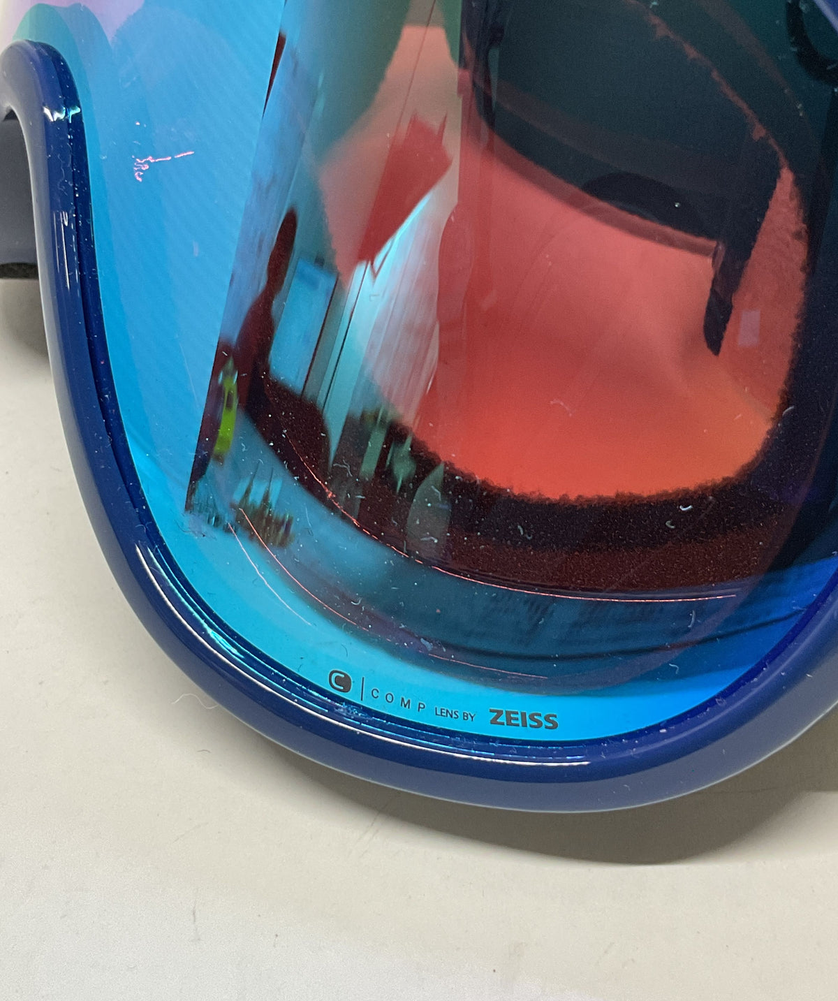 POC Blue Ski Goggle Zeiss Lens