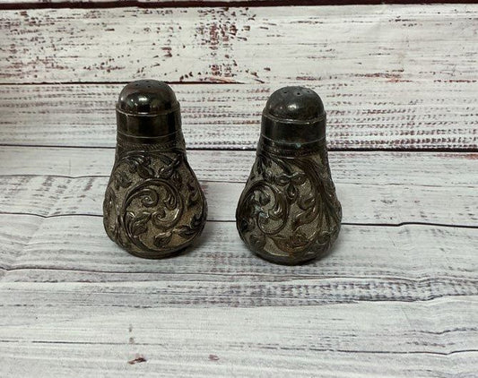Antique Sterling Silver Salt & Pepper Shakers by S. Kirk & Son Whiting?
