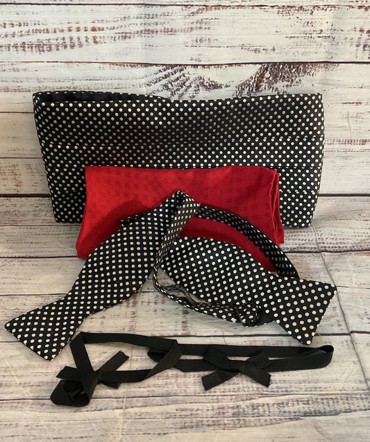 David Donahue Polka Dot Formal Wear Accessories Multicolor OS