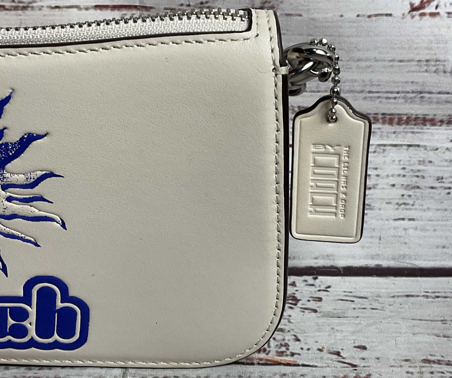 Coach Leather Lil Nas X Drop Penn Shoulder Bag Chalk