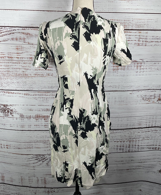 Boss Hugo Boss Depina Crepe Printed Wear to Work Dress Multicolor 2