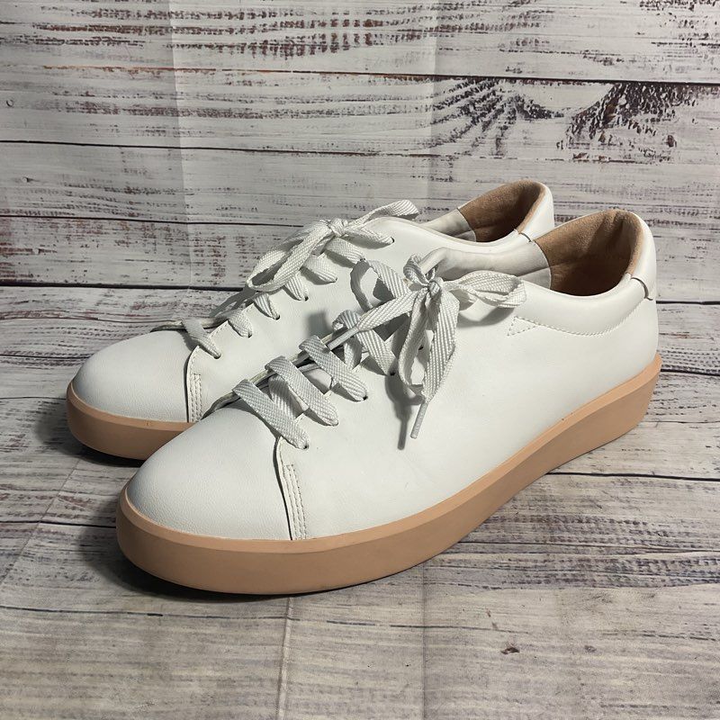 Everlane Releather White Gum Tennis Sneaker Men's 11 US/ Women's 13 US