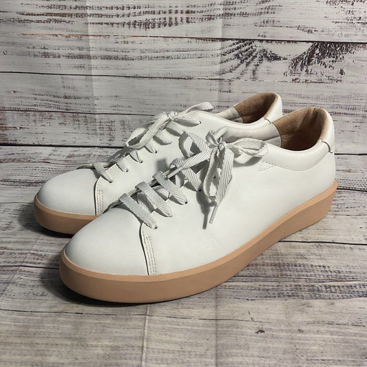 Everlane Releather White Gum Tennis Sneaker Men's 11 US/ Women's 13 US