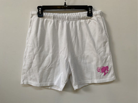 NEW MEGA YACHT Men's White Barbie Coco Chanel Drawstring Shorts- SZ XL