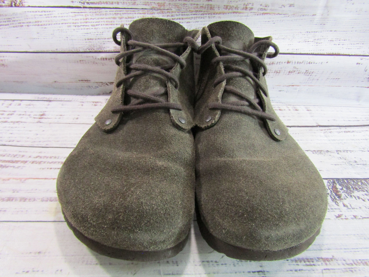Birkenstock Dundee Men's Brown Suede Chukka Boots Size 9