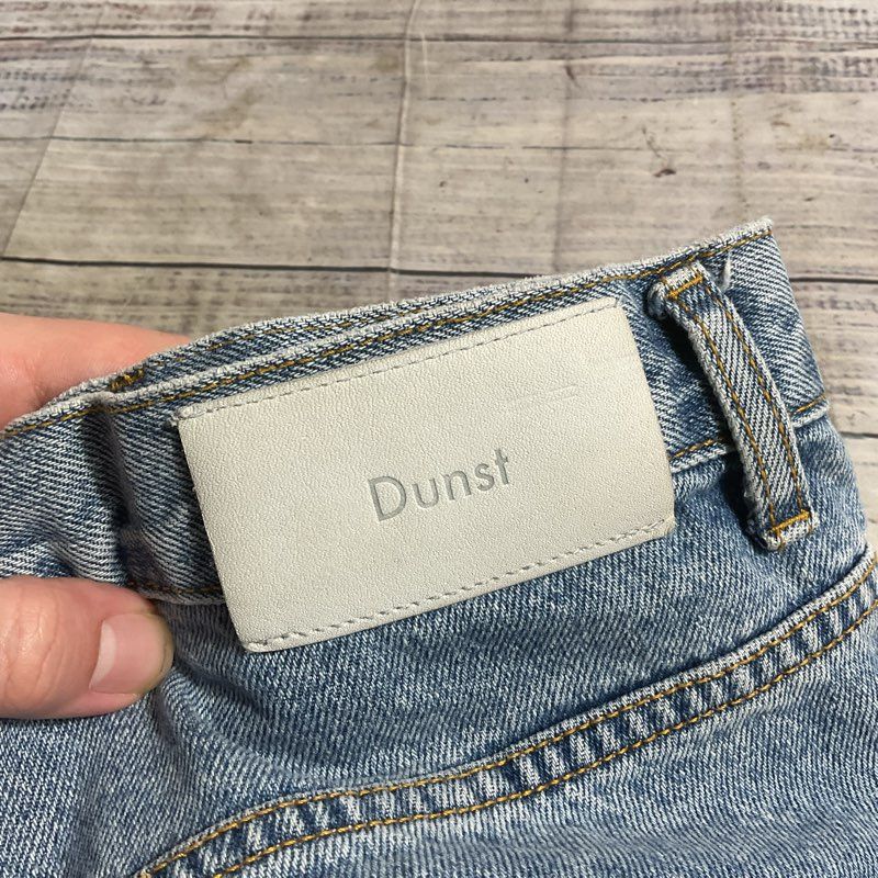 Dunst DIY Cut Off Light Blue Denim Low Rise Jean Shorts - Size L
