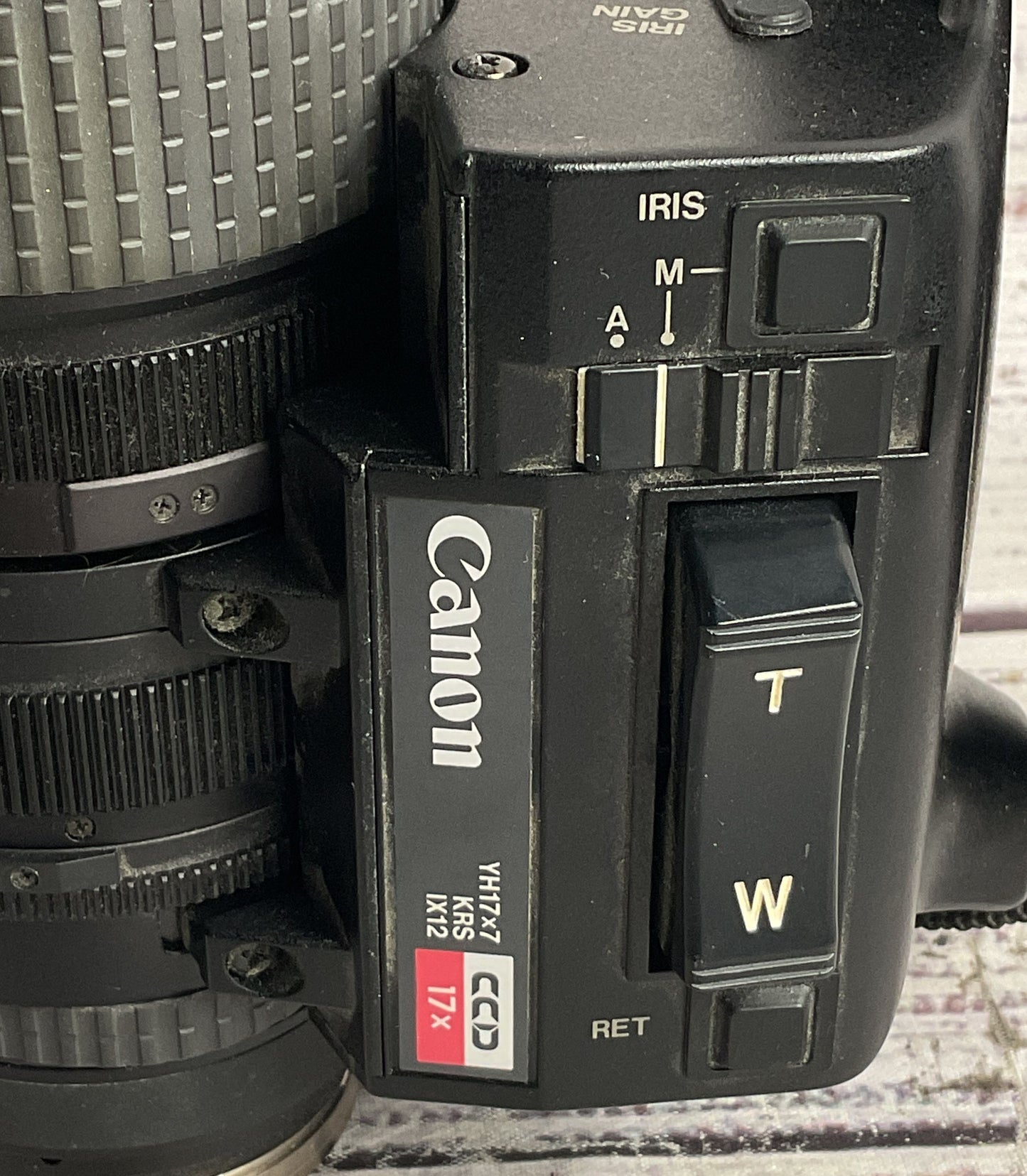Canon YH17x7 KRS IX12 CCD 17x BCTV Zoom Lens