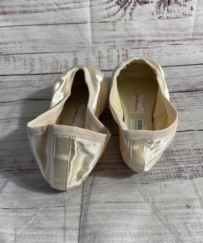 Russian Pointe Brava Pointe Shoe Pink Satin Ballet Size 41 w2 v2 MHF