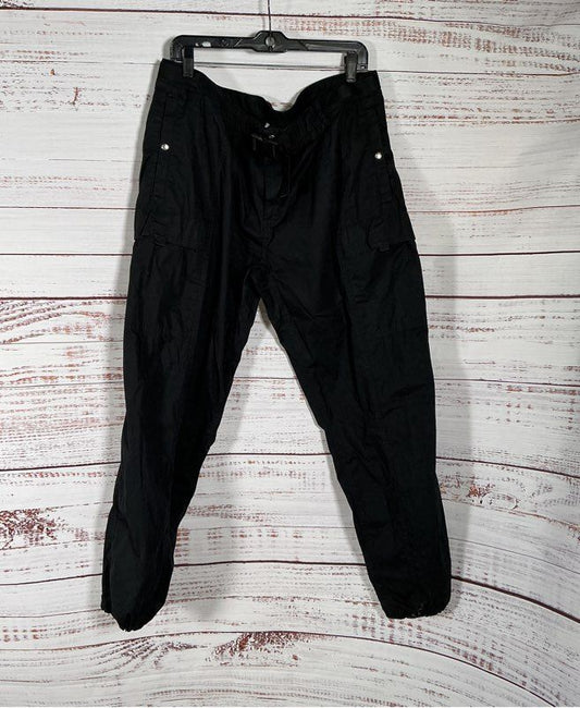 Men's The North Face Black Drawstring Ankle Pants Size 38