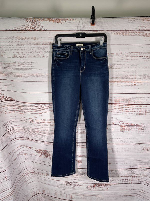 L'AGENCE Women's Selma High Rise Columbia Blue Jeans Size 28