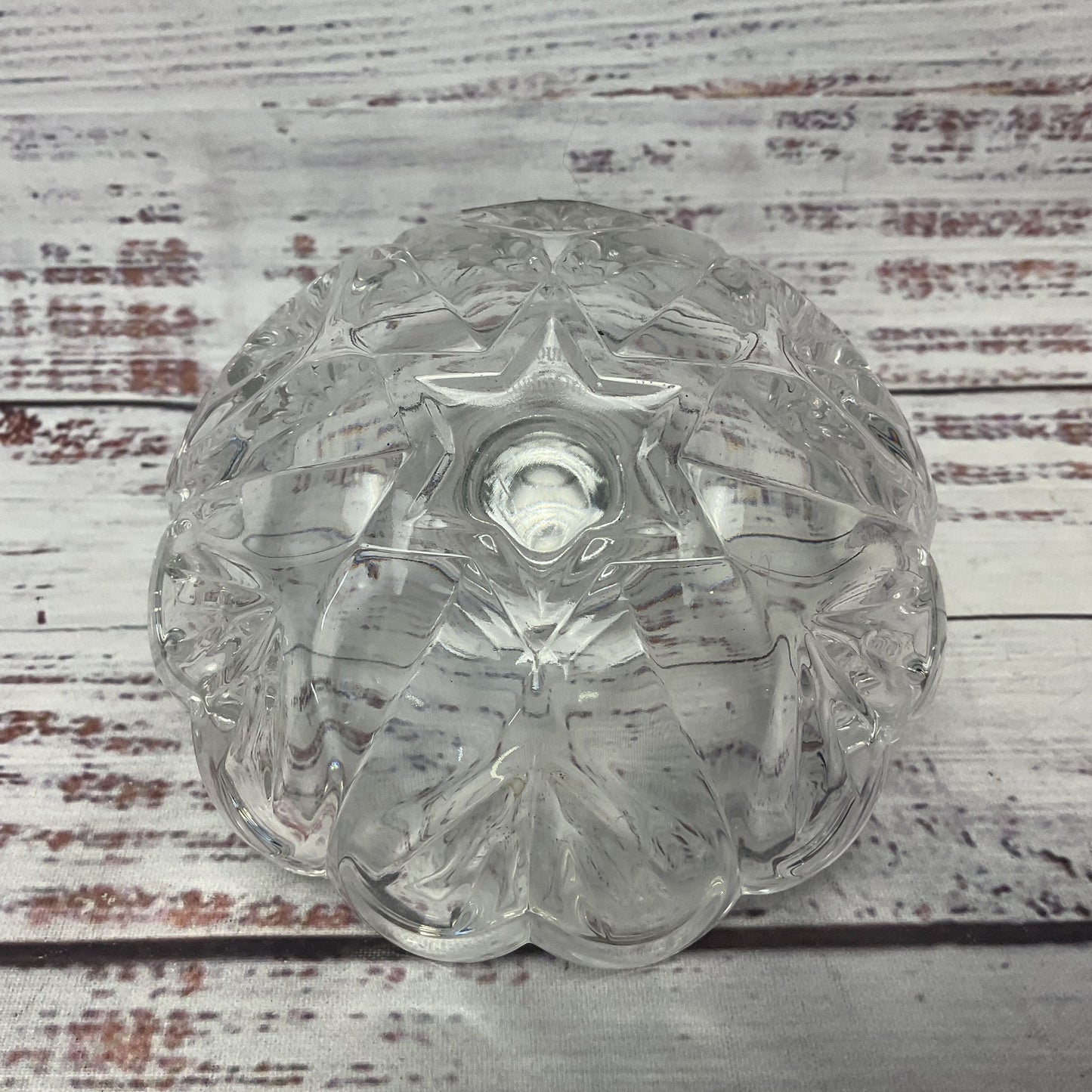 Marquis By Waterford Crystal Glass Ring Holder Dish Bowl 4"x4"x2.5"