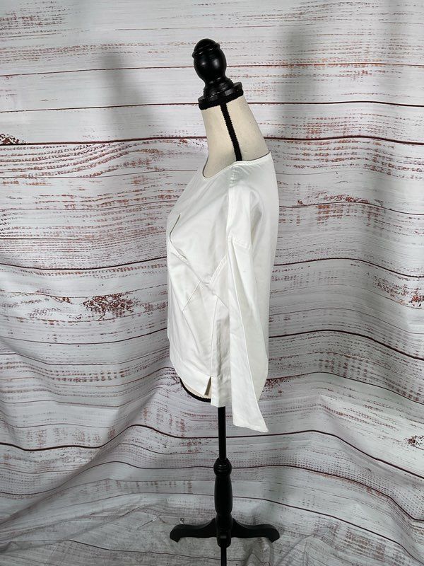 Gravel & Gold California Women's White Long Sleeve Top Size 1 / S