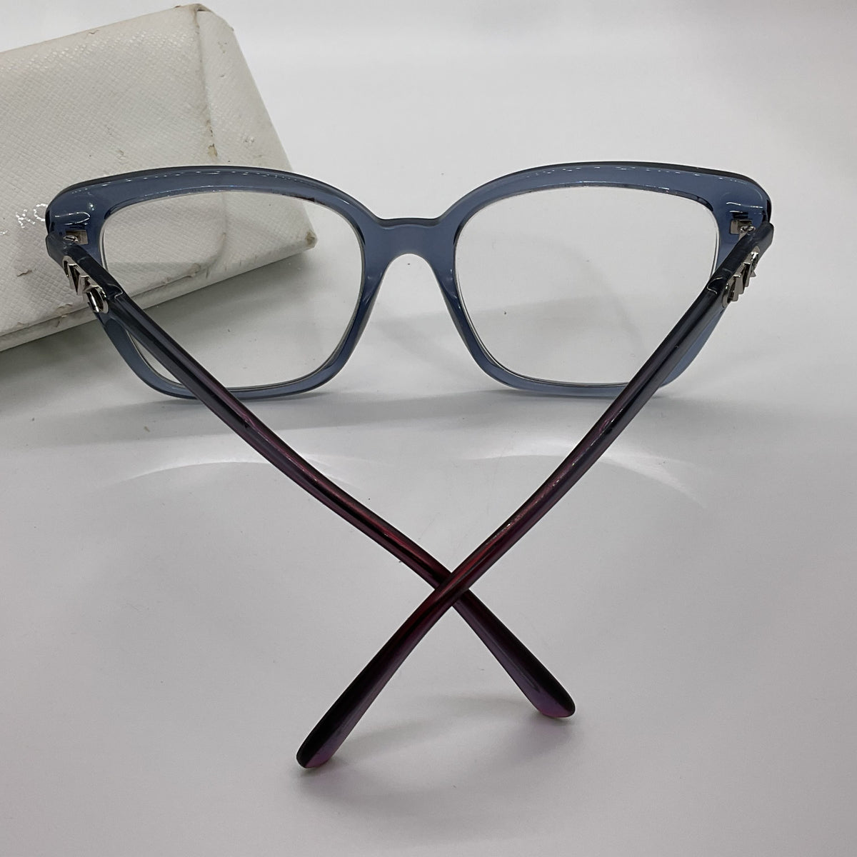 MICHAEL KORS MK4110U Avila Blue Rectangle Eyeglasses- 53[ ]17 140 (FRAMES ONLY)