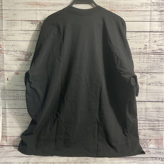 Welcome Pain Black Cotton Oversized Gym Streetwear Exodus 12:13 T-shirt Men XXL