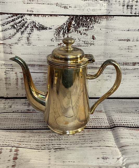 DJ Vintage Electro Plated Nickel Silver Small Teapot Silver